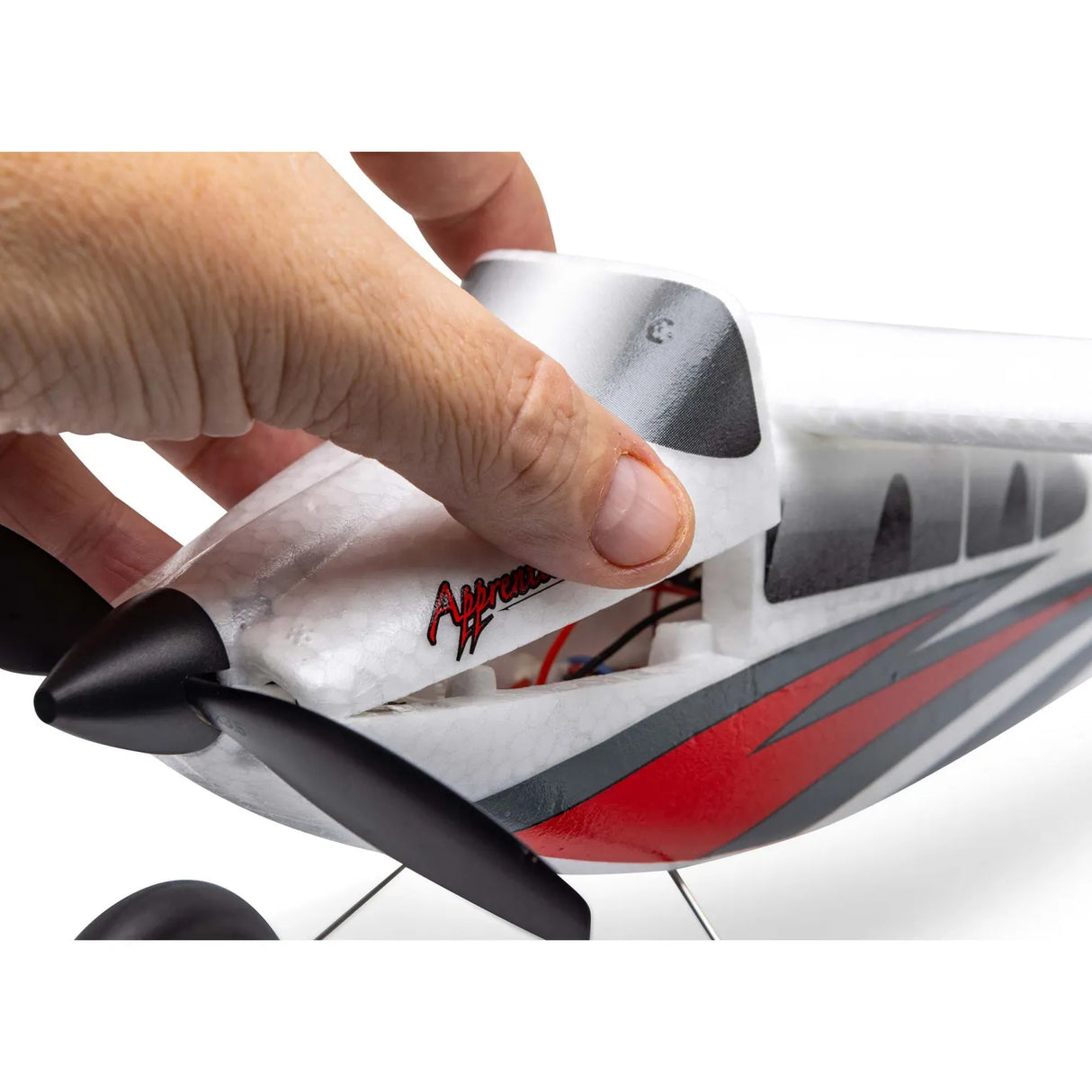 HobbyZone 700mm Apprentice STOL S BNF Basic Trainer Electric Airplane w/ SAFE-HBZ6150