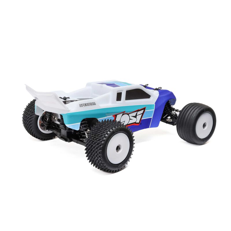 Losi 1/18 Mini-T 2.0 2S 2WD RTR Brushless Stadium Truck, Blue