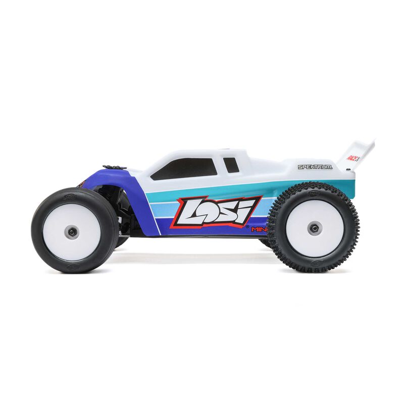 Losi 1/18 Mini-T 2.0 2S 2WD RTR Brushless Stadium Truck, Blue