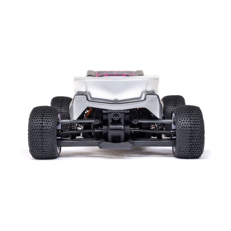 Losi 1/28 Micro-T 2S 2WD RTR Stadium Truck, Silver