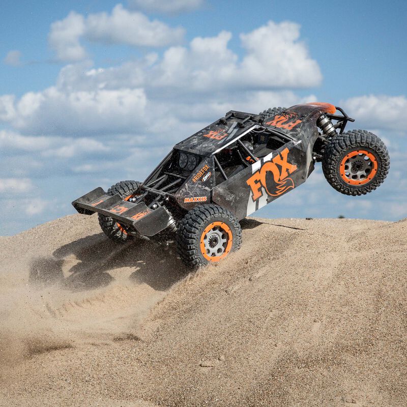 Losi 1/5 DBXL-E 2.0 V2 Fox 8S 4X4 RTR Brushless Desert Buggy, Orange