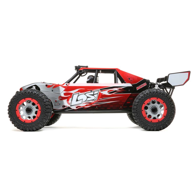 Losi 1/5 DBXL-E 2.0 V2 8S 4X4 RTR Brushless Desert Buggy, Red