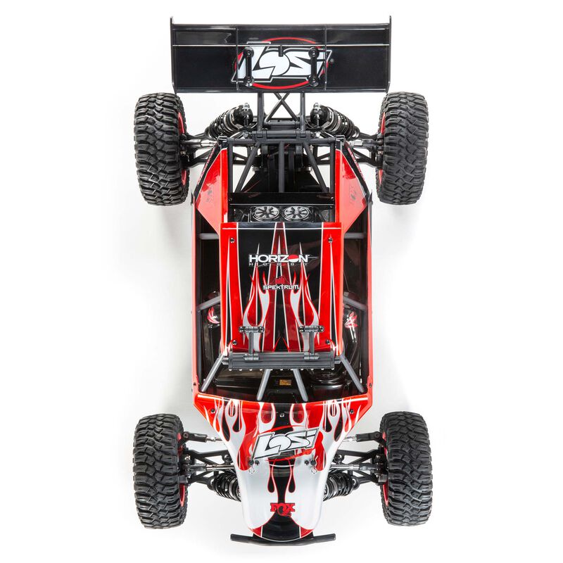 Losi 1/5 DBXL-E 2.0 V2 8S 4X4 RTR Brushless Desert Buggy, Red