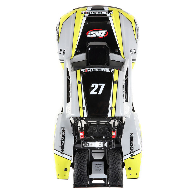 Losi 1/6 Super Baja Rey Brenthel 8S 4X4 RTR Brushless Desert Truck, Yellow