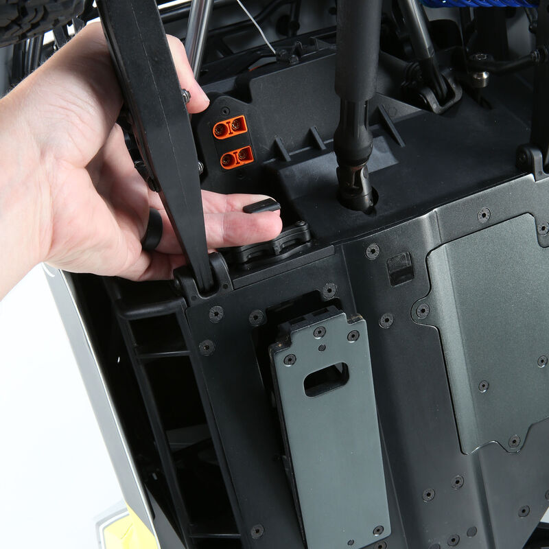 Losi 1/6 Super Baja Rey King Shocks 8S 4X4 RTR Brushless Desert Truck, Blue