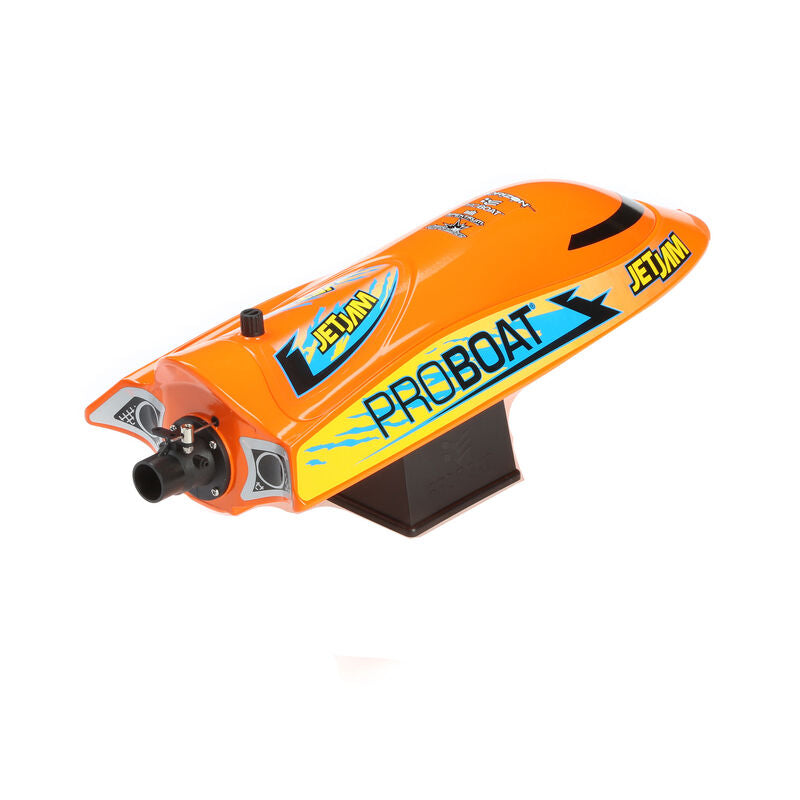 Jet Jam 12 Self-Righting Pool Racer Brushed RTR White - PRB08031T2