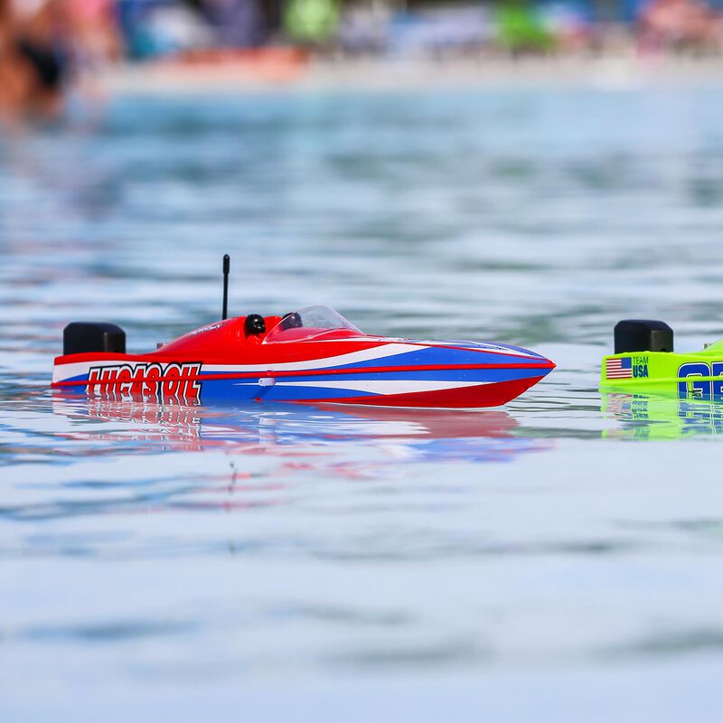 Lucas Oil 17" Power Boat Racer Self-Righting Deep-V RTR - PRB08044T2