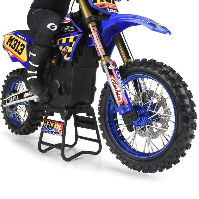 Pro-Line Racing 1/4 Pro-Spec Aluminum V2 Bead Front Wheel Blue/Blue (1): Promoto-MX