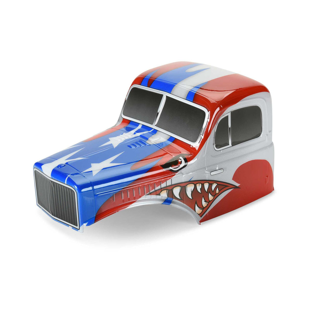 Pro-Line Racing 1/10 Limited Edition Pre-Cut/Pre-Painted Comp Wagon Cab-Only Body 12.3" (313mm) Wheelbase Crawlers, Stars and Stripes