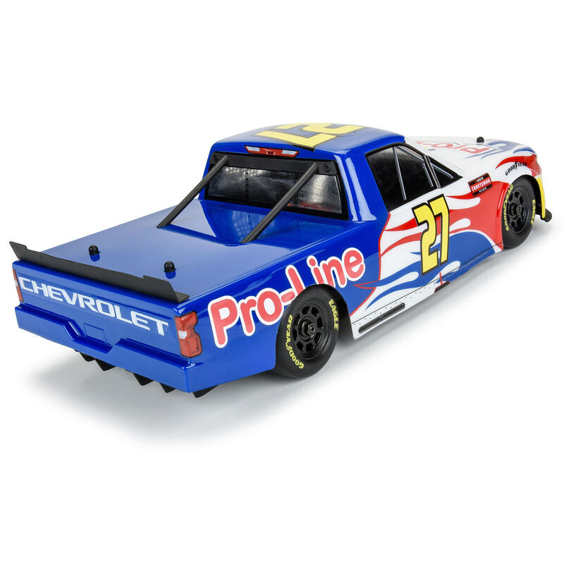 Pro-Line Racing 1/12 Pre-Cut 2024 Chevy Silverado Truck Clear Body: Losi NASCAR