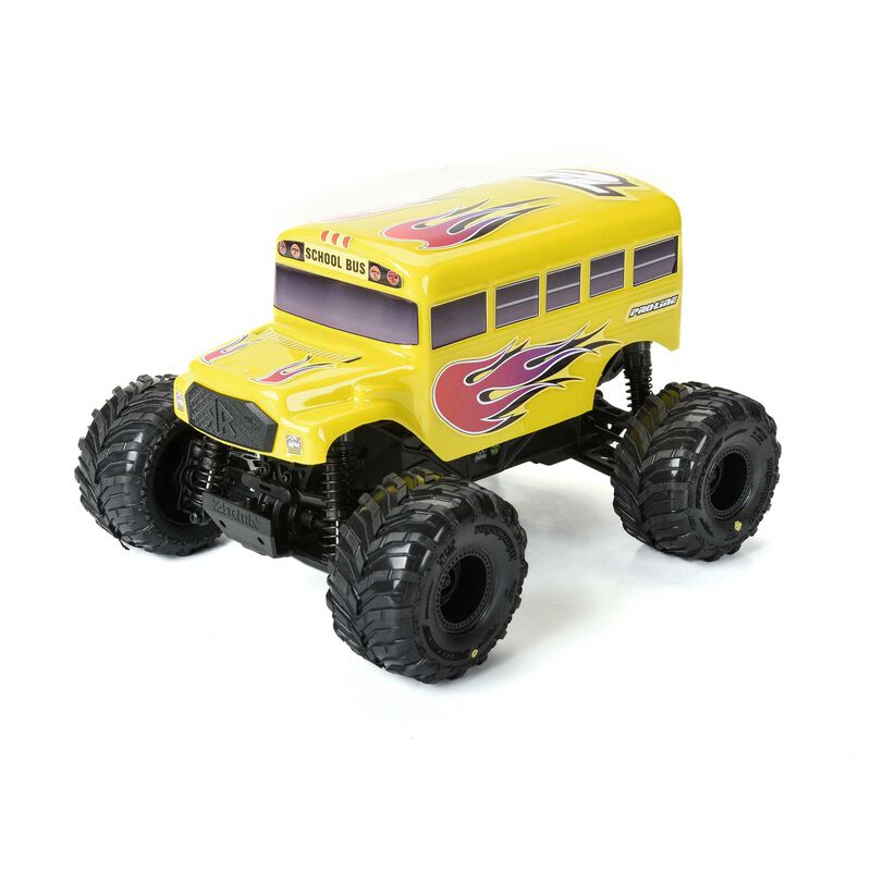 1/16 Pre-Cut/Pre-Painted (School Bus) Yellow Body for ARRMA GORGON GROM