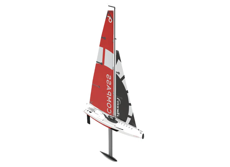 Rc pro COMPASS - Remote Control Sailboat - 2.4G 650MM RC SAILBOAT - 692201604097