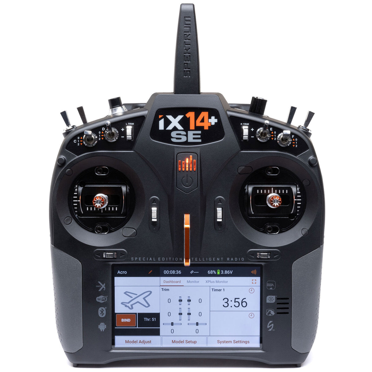 Spektrum iX14+ Special Edition Transmitter with 20-Channel PowerSafe Receiver and Synapse Combo