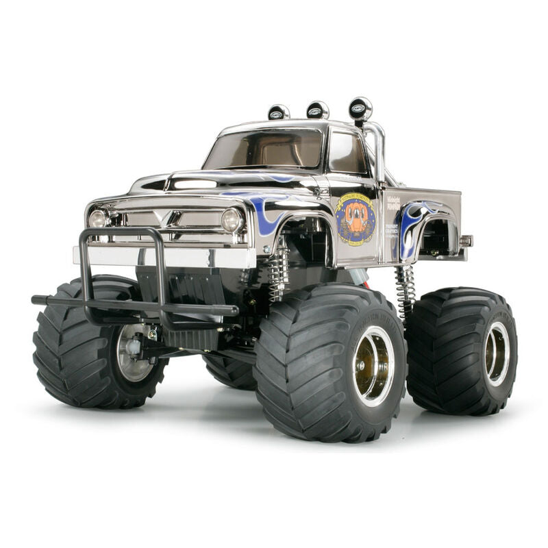 Tamiya 1/12 Midnight Pumpkin 2WD Monster Truck Kit, Metallic
