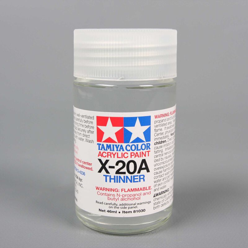 Tamiya Acrylic/Poly Thinner X20A 46Ml