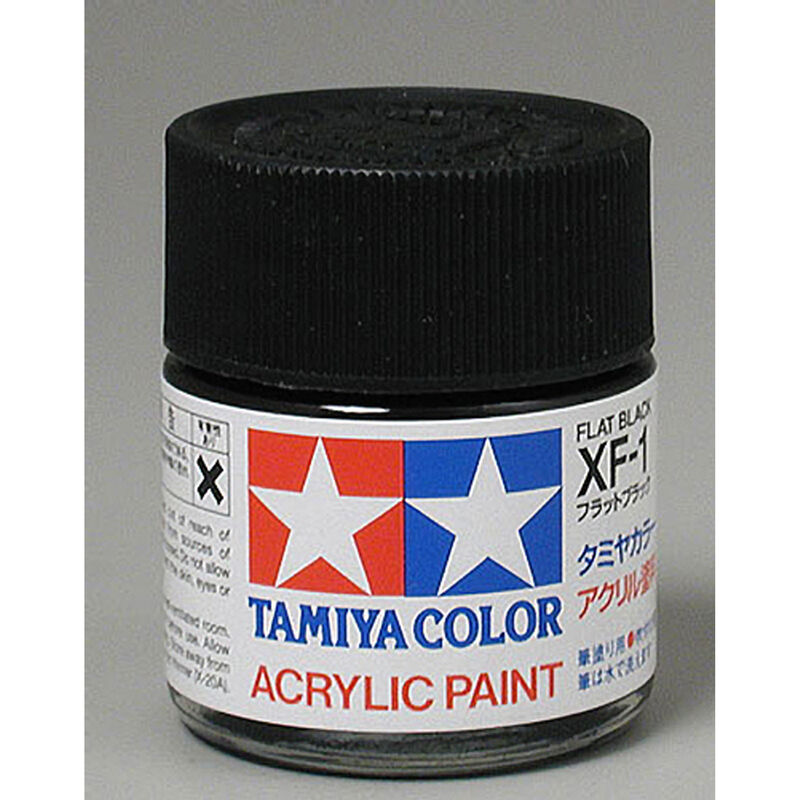 Tamiya Acrylic XF1 Flat Black