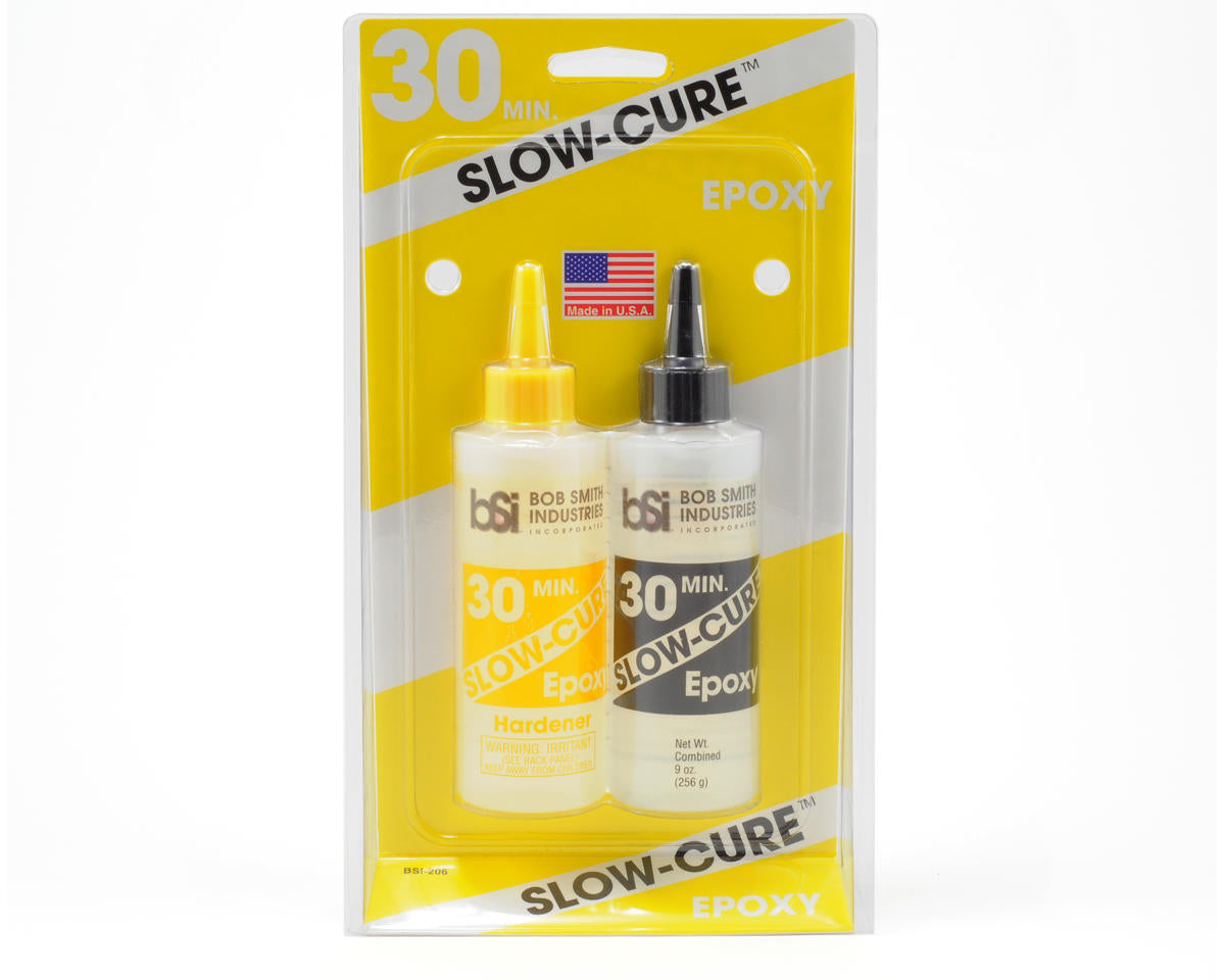 Bob Smith - SLOW-CURE 30 Minute Epoxy 9oz