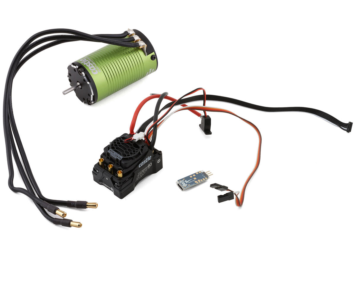 Castle Creations - Cobra 10 6S 1/10 Brushless Combo w/1412 Sensored Motor (3200kV) (SCT/MT Edition)