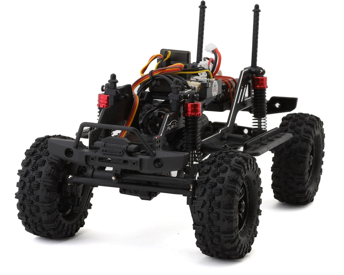 Furitek CR-18P 2024 Rushmore 4x4 1/18 RTR Micro Rock Crawler w/Brushless Furitek & Motor (Red)