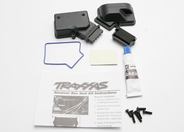 Traxxas Sealed Receiver Box with Hardware - 3924