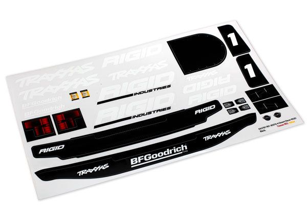 Traxxas Unlimited Desert Racer Rigid Decals