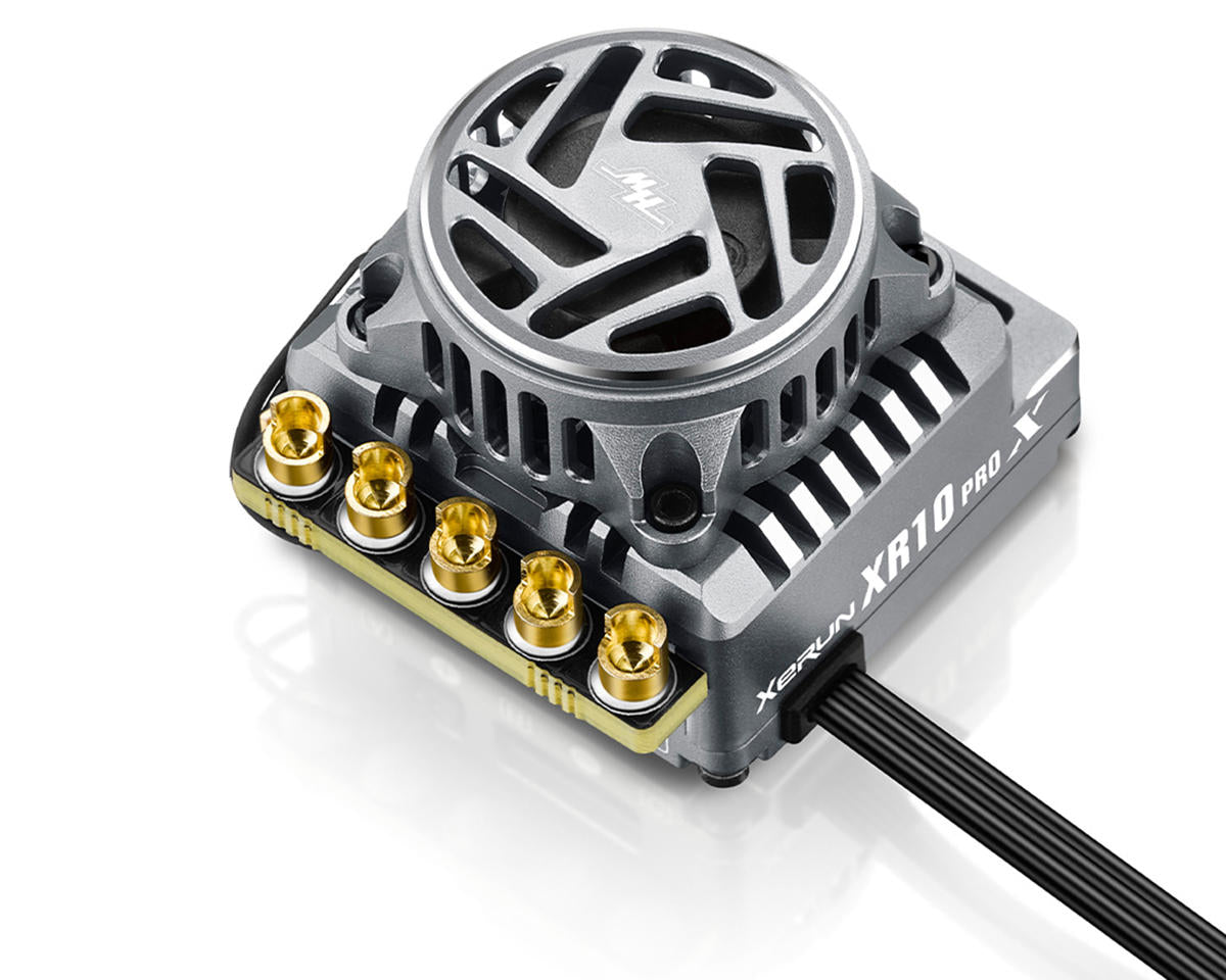 Hobbywing - XR10 Pro G3X Stock Spec Sensored Brushless ESC/V10 G4R Motor Combo (17.5T)