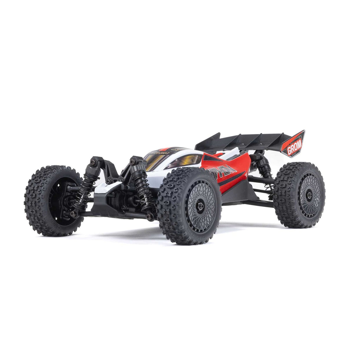 1/14 TYPHON GROM 4X4 RTR Brushed Buggy (Battery & Charger Included), Red/White