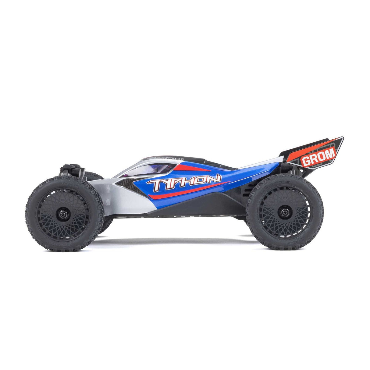 1/14 TYPHON GROM 4X4 RTR Brushed Buggy (Battery & Charger Included), Blue/Silver