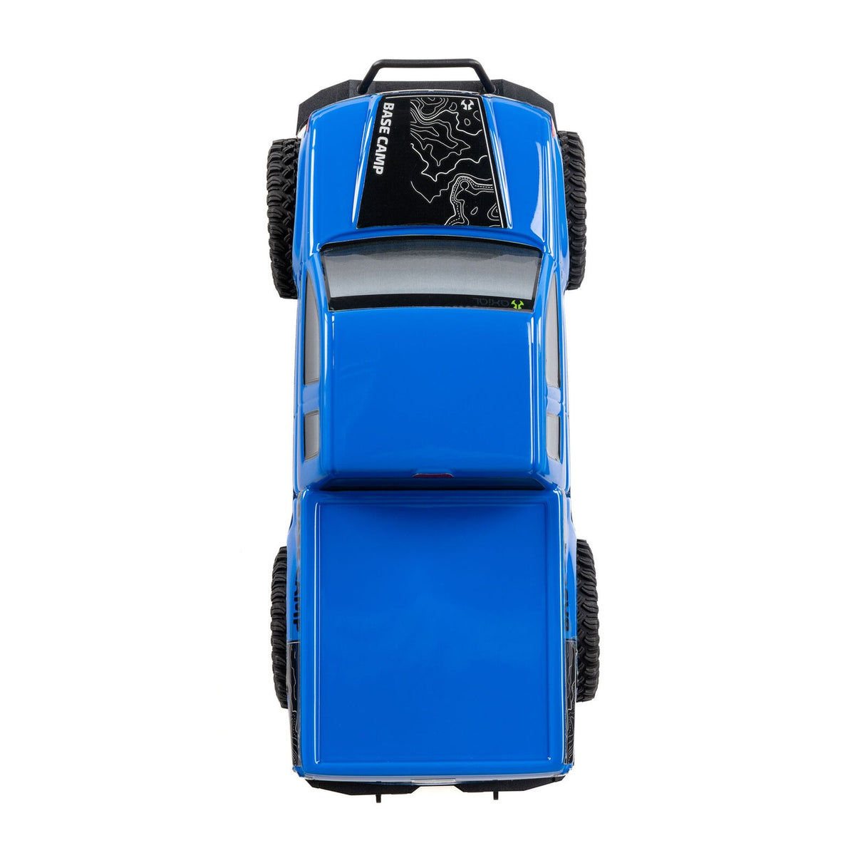 1/24 SCX24 Base Camp 4X4 RTR Brushed Rock Crawler (Battery & Charger Included), Blue