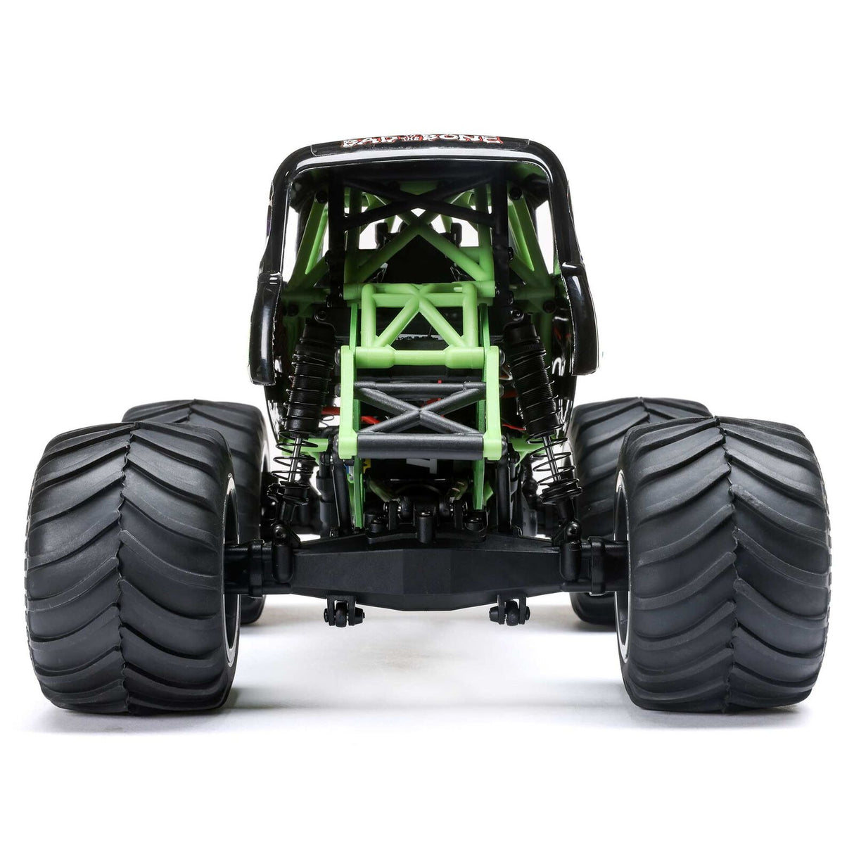 1/18 Mini LMT Grave Digger 2S 4X4 RTR Brushed Monster Truck (Battery & Charger Included), Green