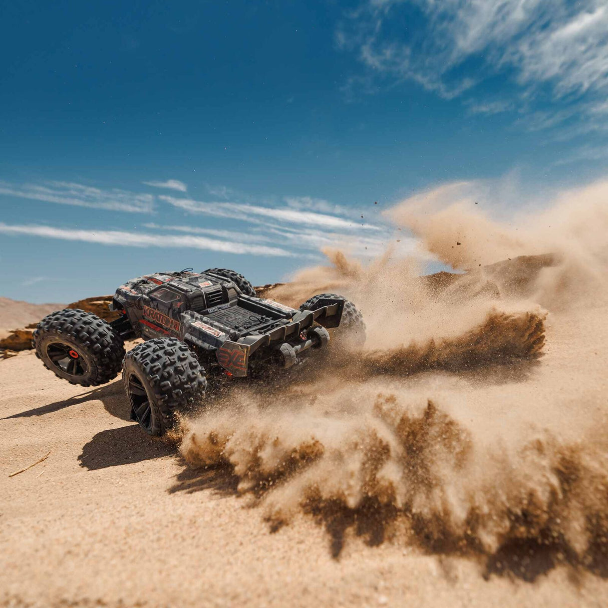 1/5 KRATON 8S EXB AVC 4X4 RTR Brushless Speed Truck, Black