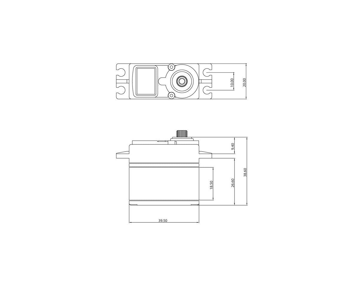 ProTek - Standard Digital "Super Speed" Metal Gear Servo