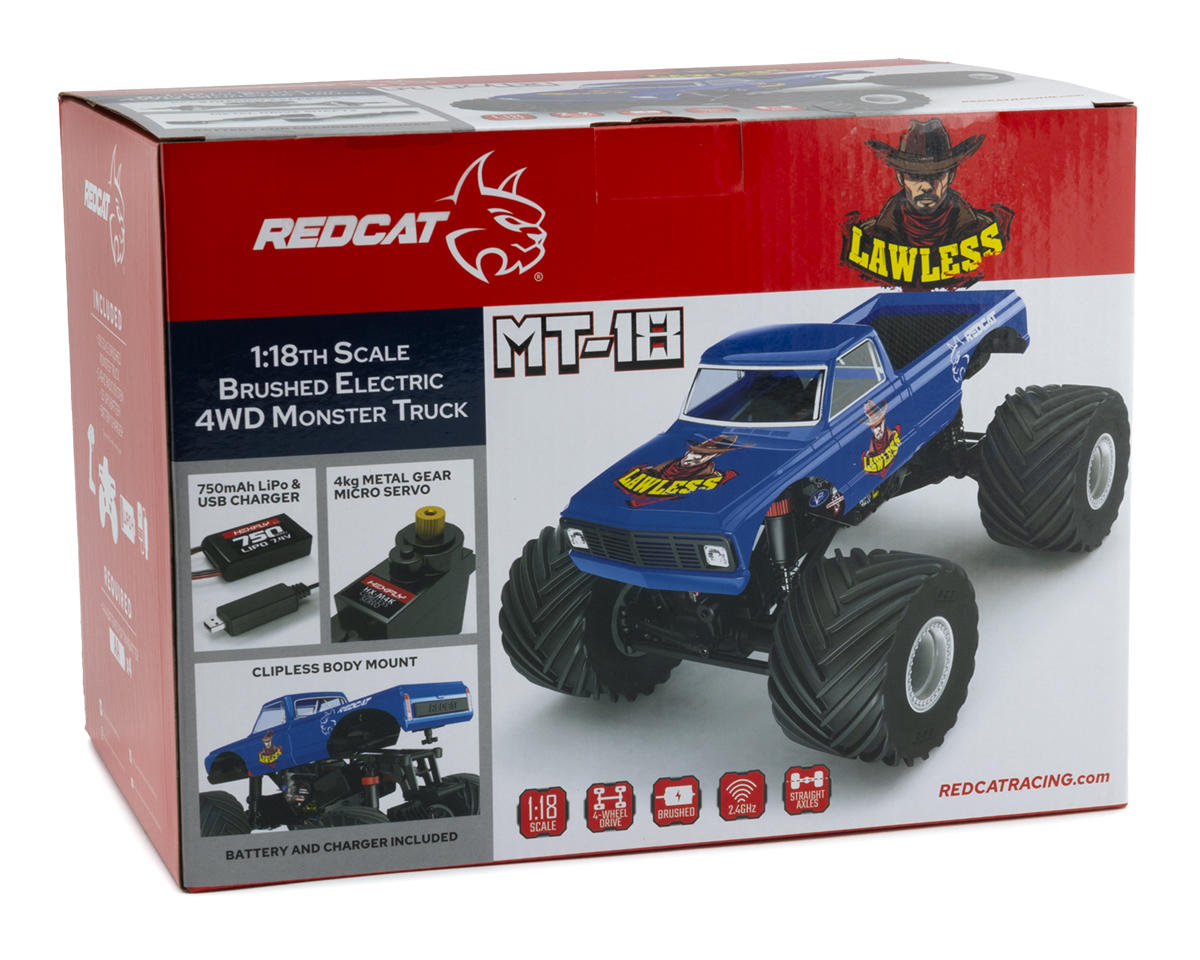 Redcat MT-18 1/18 4WD RTR Micro Monster Truck