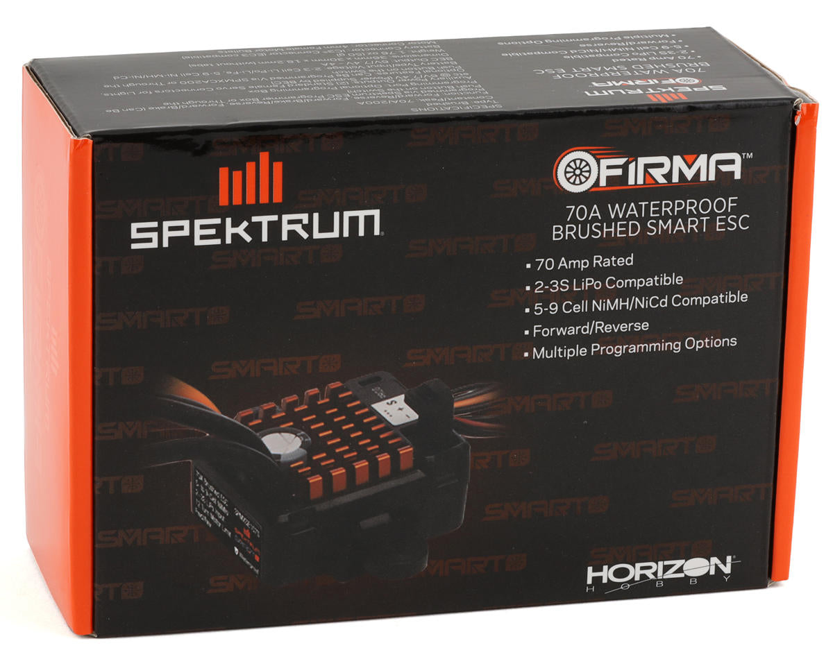 Spektrum - RC Firma 70 Amp Smart Waterproof Brushed ESC