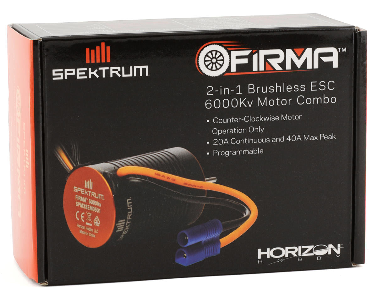 Spektrum - RC Firma Brushless Motor/ESC 2-in-1 Combo (6000Kv)