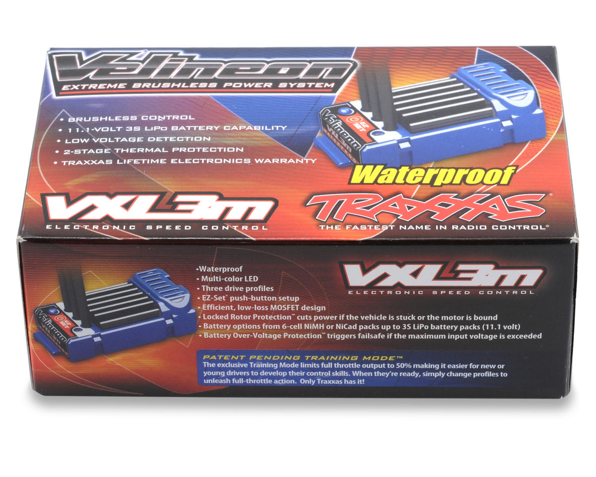 Traxxas - Velineon VXL-3M Waterproof Brushless Electronic Speed Control