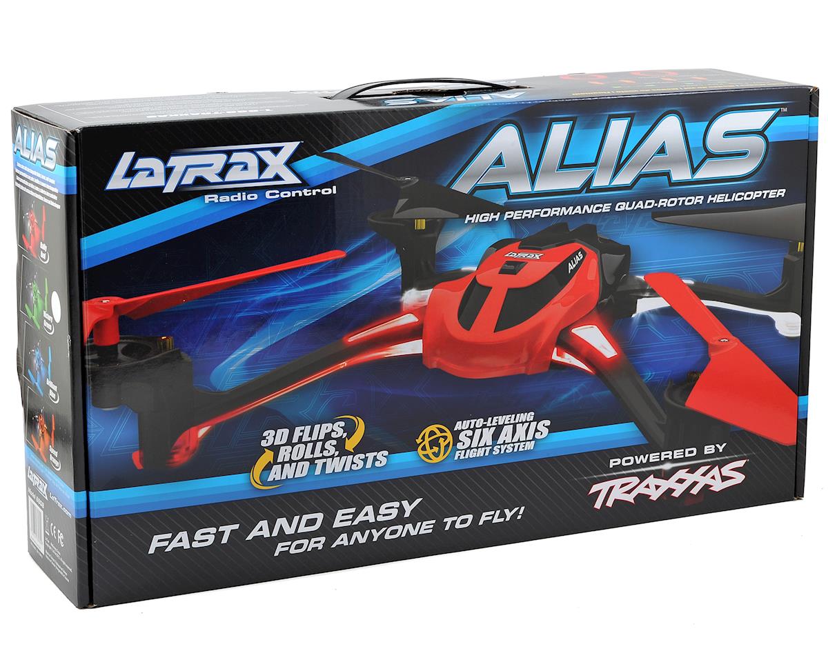 Traxxas LaTrax Alias Ready-To-Fly Micro Electric Quadcopter Drone (Red)