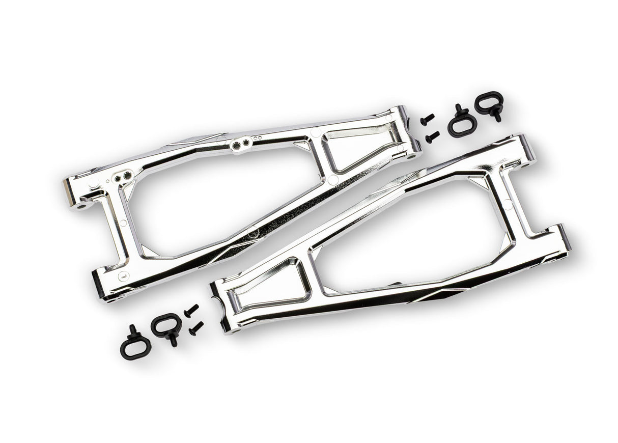 Traxxas Sand Car Chrome Upper Front HD Suspension Arms (L&R)