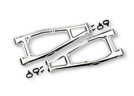 Traxxas Sand Car Chrome Upper Front HD Suspension Arms (L&R)