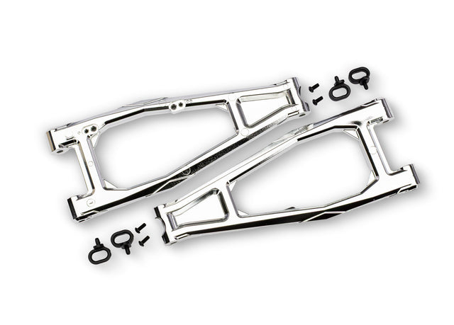 Traxxas Sand Car Chrome Upper Front HD Suspension Arms (L&R)