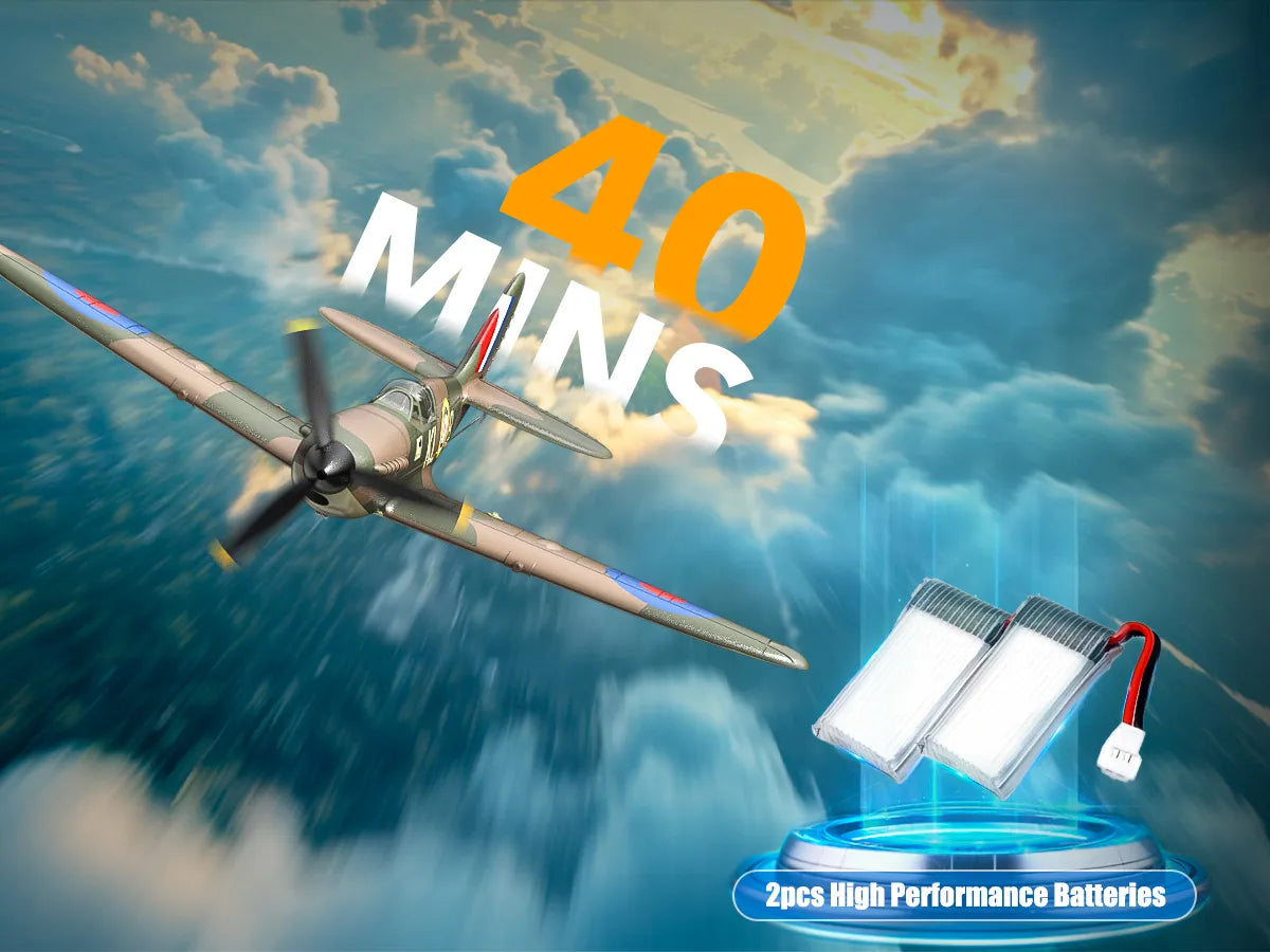 Hobby Zone Spitfire 400mm PNP RC Warbirds RC Plane 4CH-76112