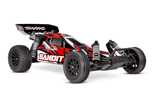Traxxas Bandit HD 1/10 RTR 2WD Electric Buggy (Red) w/XL-5 ESC, TQ 2.4GHz Radio, Battery & USB-C Charger