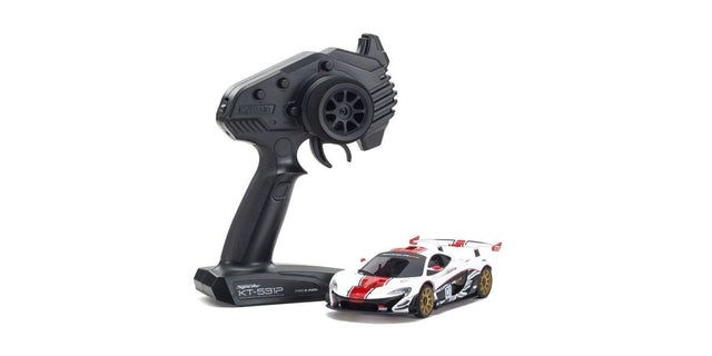 Kyosho MINI-Z RWD Series Ready Set McLaren P1™ GTR White/Red 32324WR