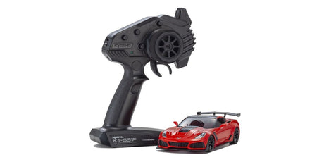 Kyosho MINI-Z RWD Series Ready Set Chevrolet Corvette ZR1 Torch Red (with LED) 32334R
