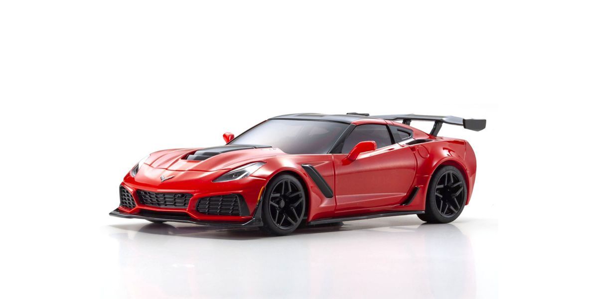 Kyosho MINI-Z RWD Series Ready Set Chevrolet Corvette ZR1 Torch Red (with LED) 32334R