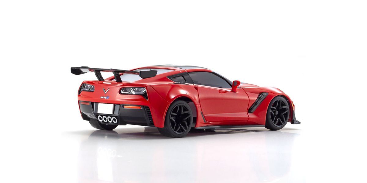 Kyosho MINI-Z RWD Series Ready Set Chevrolet Corvette ZR1 Torch Red (with LED) 32334R