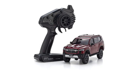 Kyosho MINI-Z 4x4 Readyset Toyota LAND CRUISER 300 GR SPORT Dark Red Mica Metallic