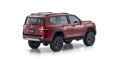 Kyosho MINI-Z 4x4 Readyset Toyota LAND CRUISER 300 GR SPORT Dark Red Mica Metallic