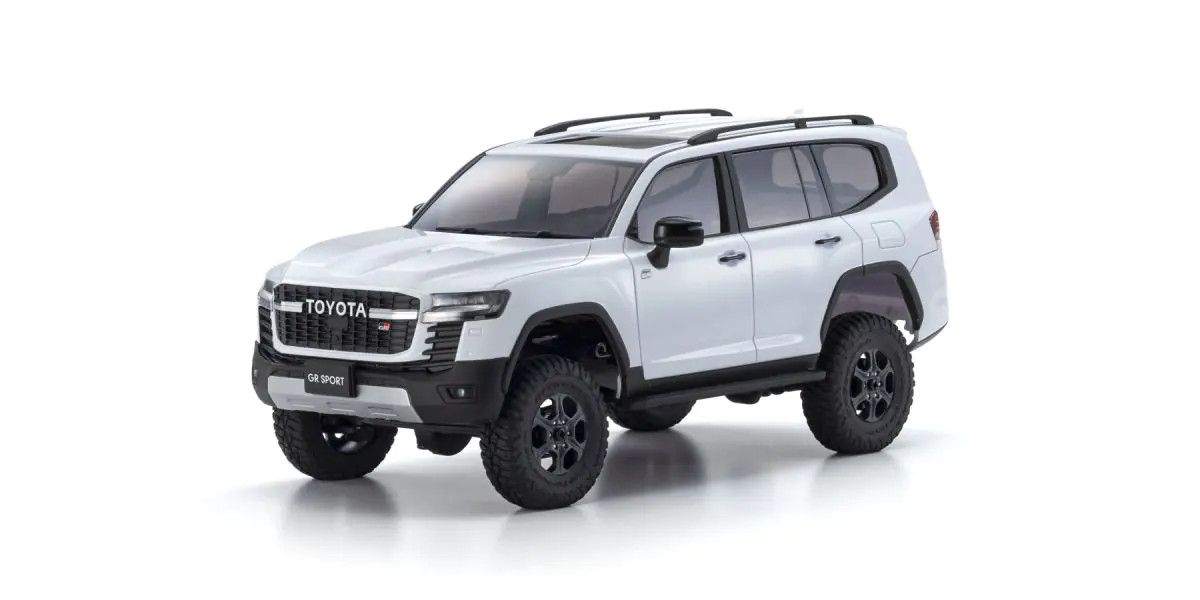 Kyosho MINI-Z 4x4 readyset Toyota LAND CRUISER 300 GR SPORT Precious White Pearl