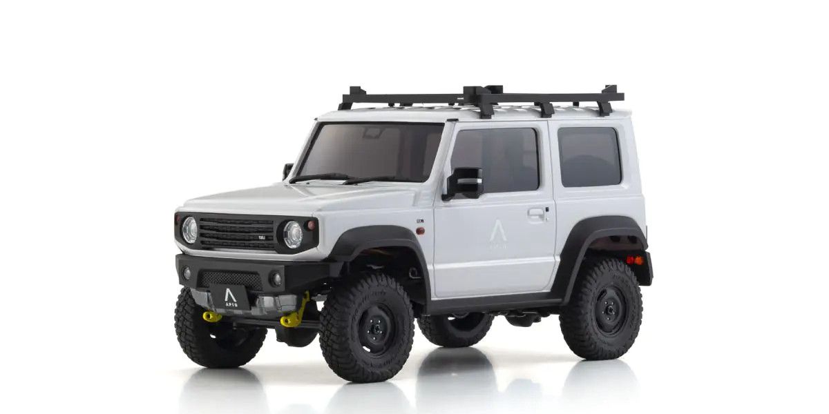 Kyosho MINI-Z 4x4 Readyset Suzuki Jimny Sierra APIO JIMNY TS4 Pure White Pearl